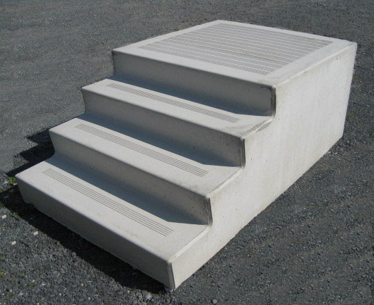 Woodards Concrete precast stairs